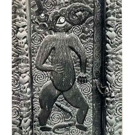 Theo Schoon (1915-1985) - Hatupatu the witch in pursuit,